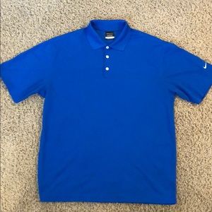 Nike Dri-FIT Micro Pique Polo - Blue Sapphire
